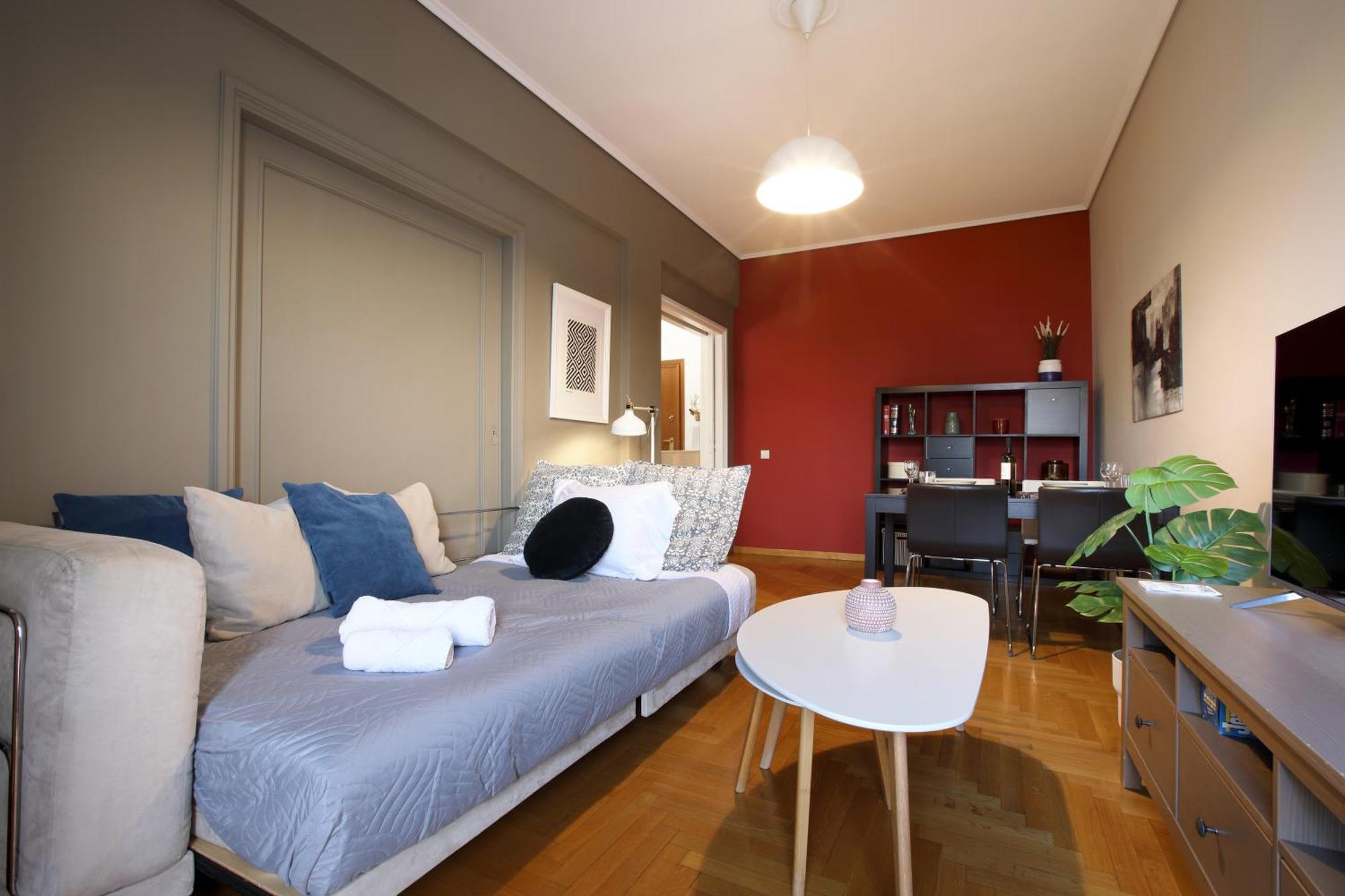 Modern 2Bd Apartment Next To Acropolis أثينا المظهر الخارجي الصورة