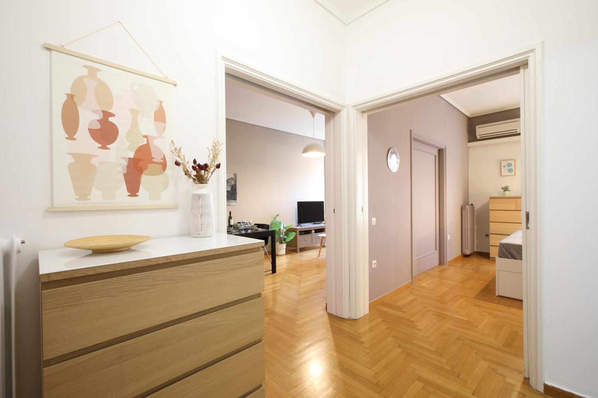 Modern 2Bd Apartment Next To Acropolis أثينا المظهر الخارجي الصورة